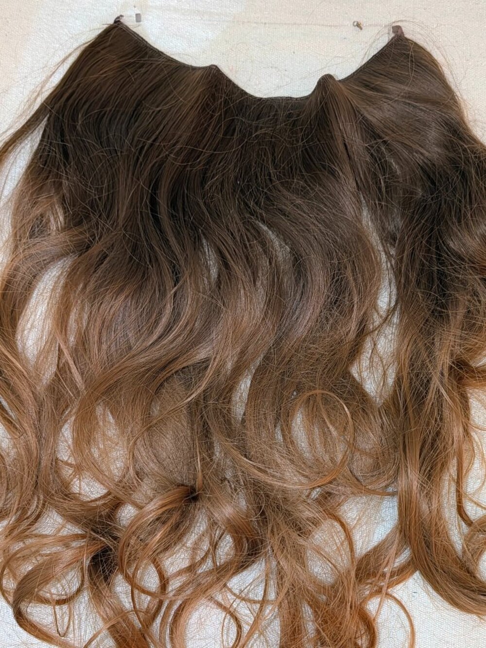 That hair 18" Halo Hair Extensions Reddish Brown 1QTT27 - Picture 7 of 11